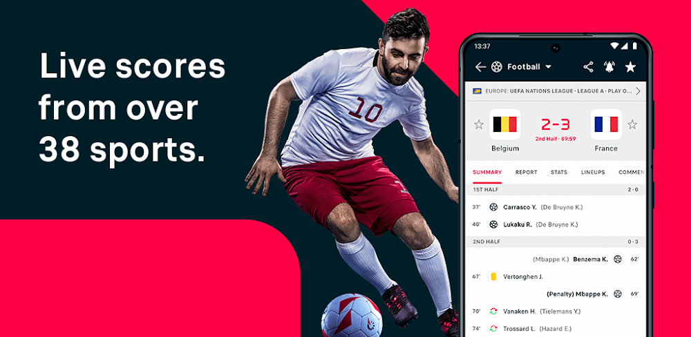 FlashScore Plus v26.26.3.3 MOD APK (Ad-Free)