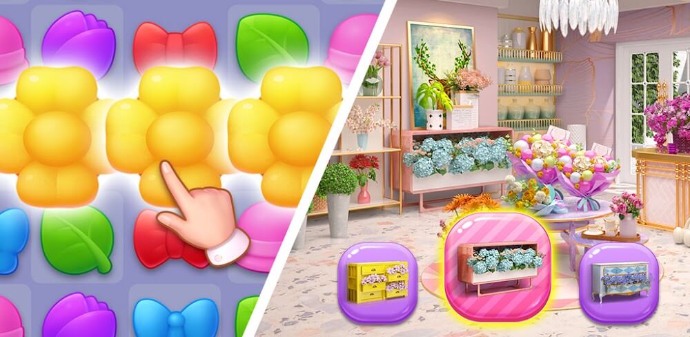 Flower Shop Makeover v6.6.0.0 MOD APK (Unlimited Money)
