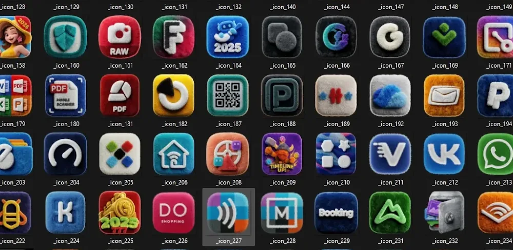 Fluffy 3D Icon Pack v1.1.3.8 APK (Full Version)
