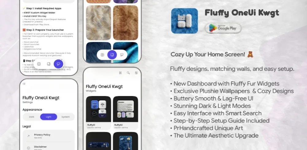 Fluffy OneUi Kwgt v3.3.0.0 APK (Full Version)