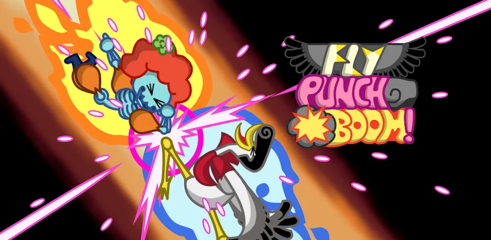 Fly Punch Boom v1.1.0.73 MOD APK (Mega Mod, 7 FEATURES)