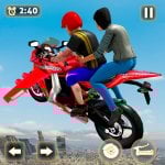 Flying Motorbike Taxi Driving v1.1.1.5 MOD APK (Free Shopping)