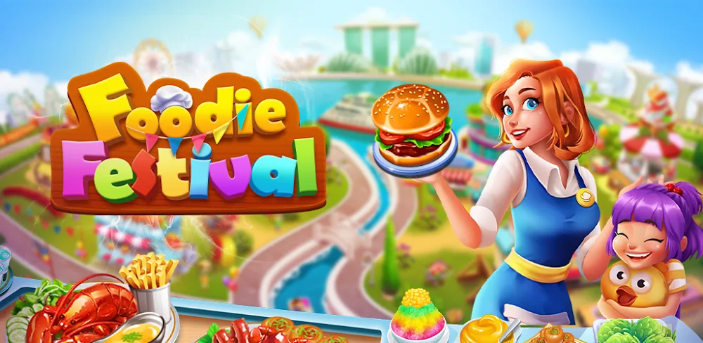 Foodie Festival v1.1.0.28 MOD APK (Unlimited Currency, Energy)