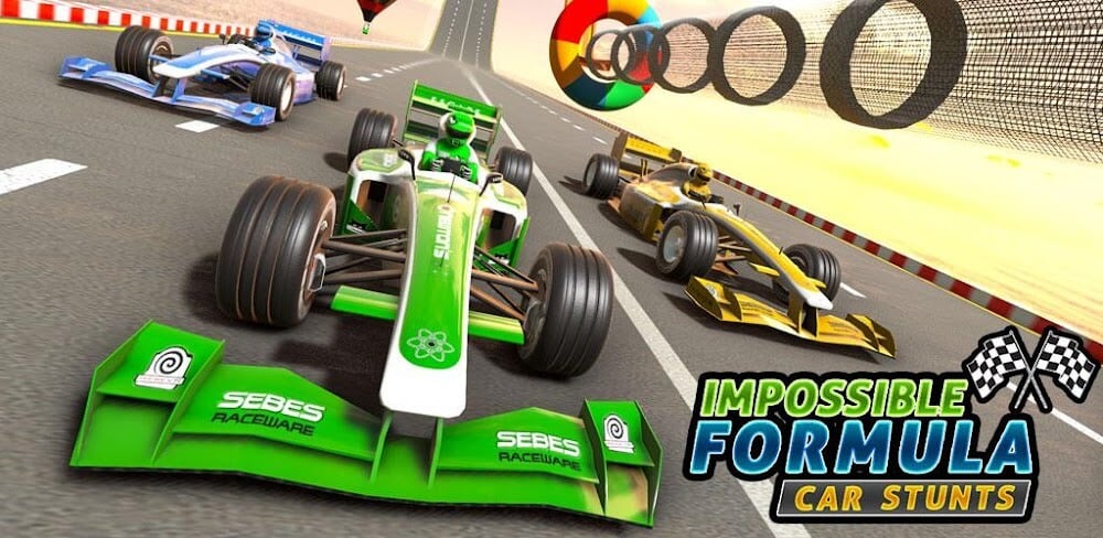 Formula Car Racing Stunts Ramp v5.5.1.1 MOD APK (Free Rewards)