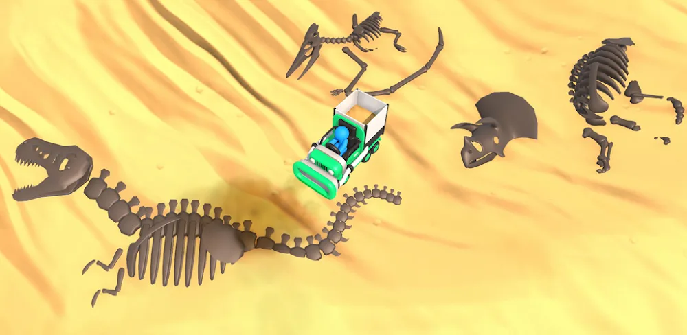 Fossil Dig v1.1.0.8 MOD APK (High Money Income)