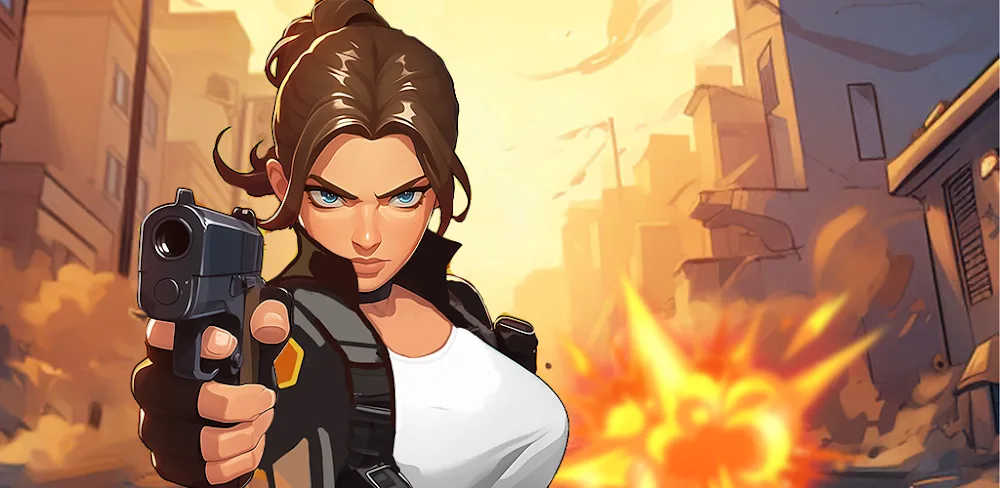 Frontline Raiders v1.1.0.7 MOD APK (Menu, God Mode, Defense)