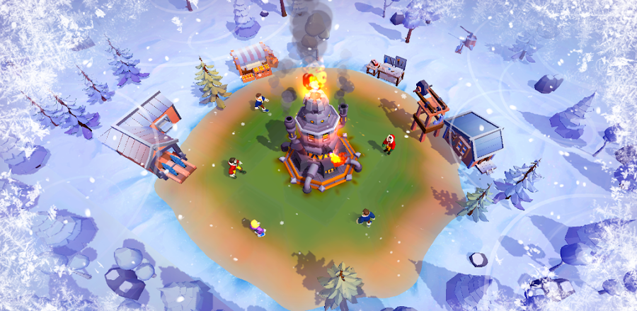 Frost Land Survival v1.1.50.18 MOD APK (Unlimited Money, Fast Build)
