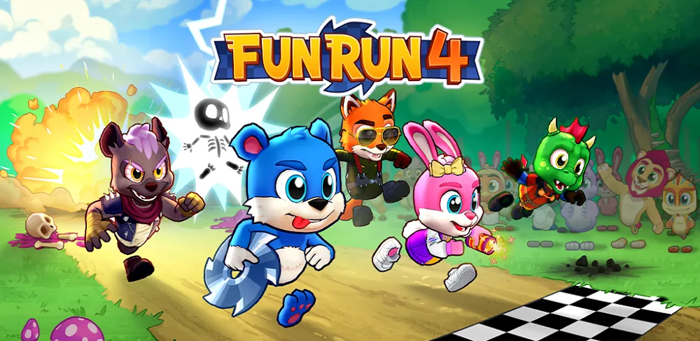 Fun Run 4 v2.2.39.5 MOD APK (Speed Game, No ADS)