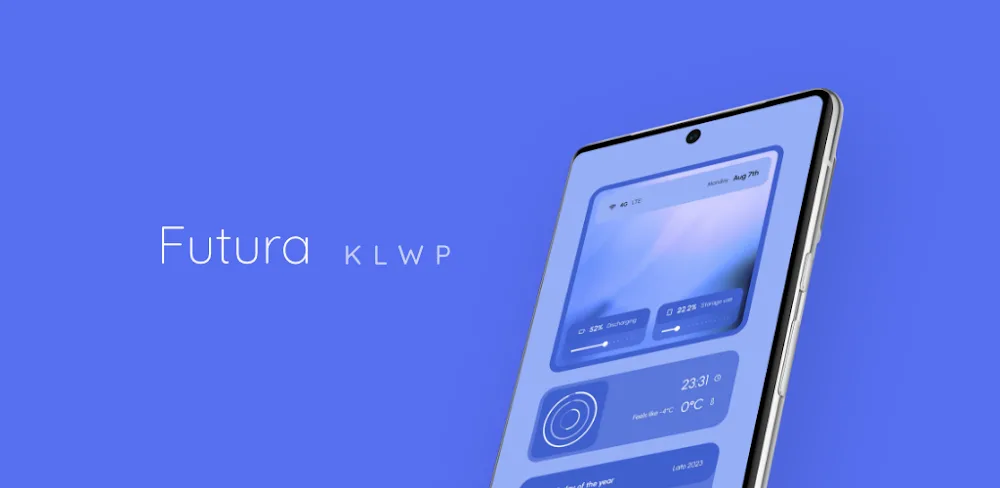 Futura KLWP v5.5 APK (Full Version)
