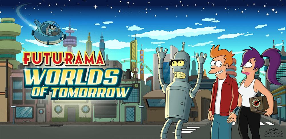 Futurama: Worlds of Tomorrow v1.1.6.6 MOD APK (Free Shopping)