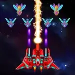 Galaxy Attack: Alien Shooter v71.4 MOD APK (God Mod, Add Money, Damage, AntiCheat)