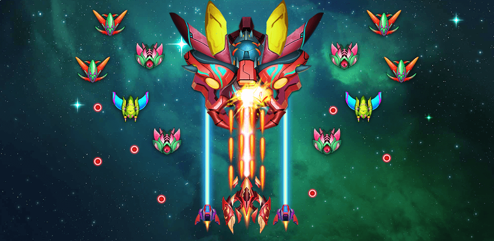 Galaxy Invaders: Alien Shooting v2.2.9.48 MOD APK (Unlimited Money, Cards)