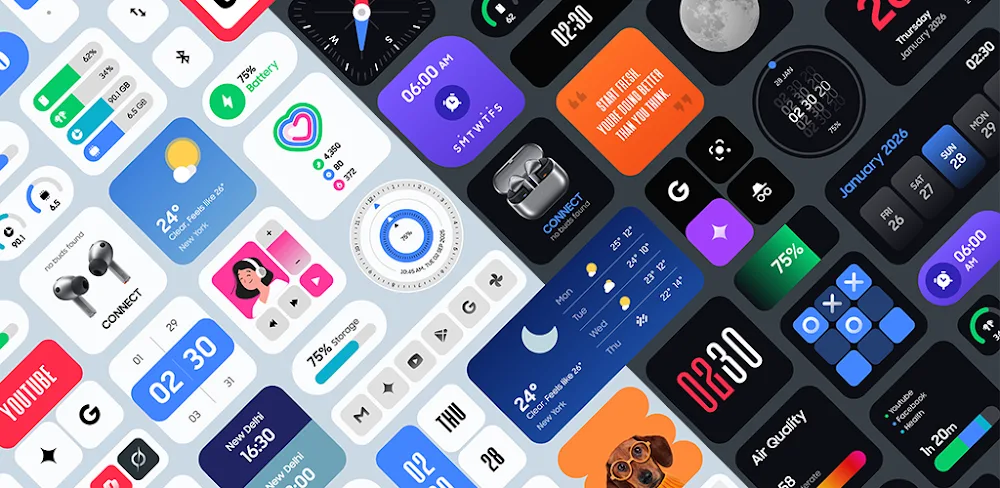 Galaxy Widgets: One UI v1.1 APK (Full Version)