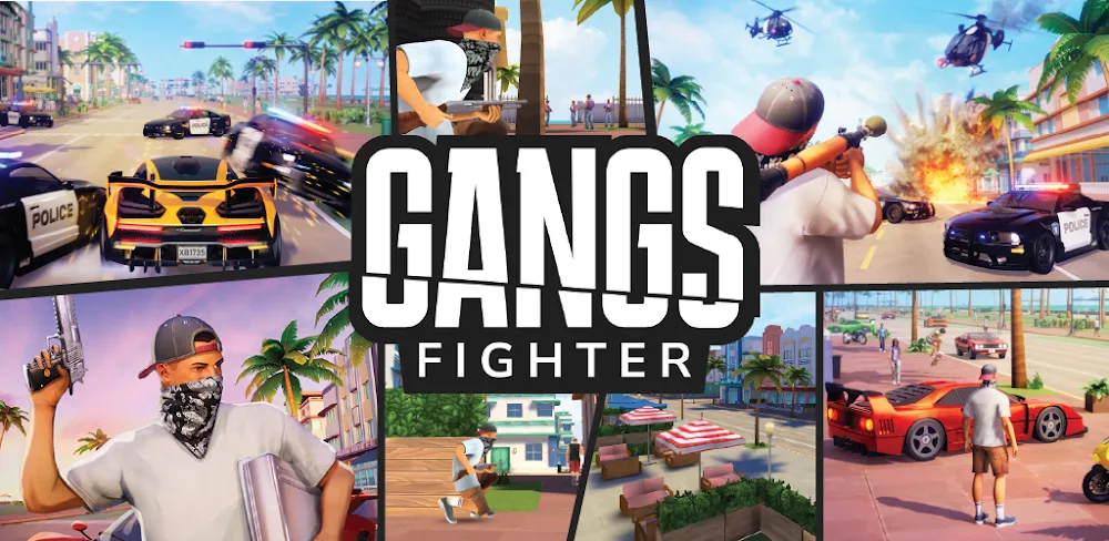 Gangs Fighter: Vice Island v0.0.38.0 MOD APK (Menu, Unlimited Cash)