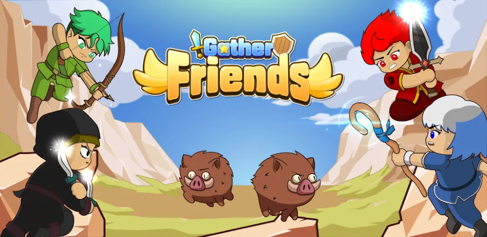 Gather Friends v1.1.6.3 MOD APK (Menu, God Mode, High Gold)