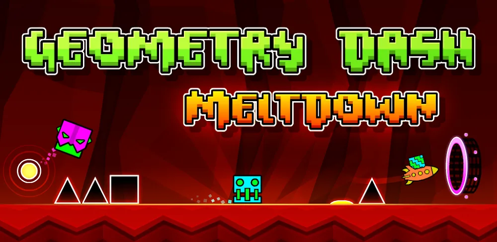 Geometry Dash Meltdown v2.2.2.147 MOD APK (Mod Unlocked)