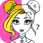 Girls Coloring Book for Girls v2.2.4.2 MOD APK (Free Rewards)