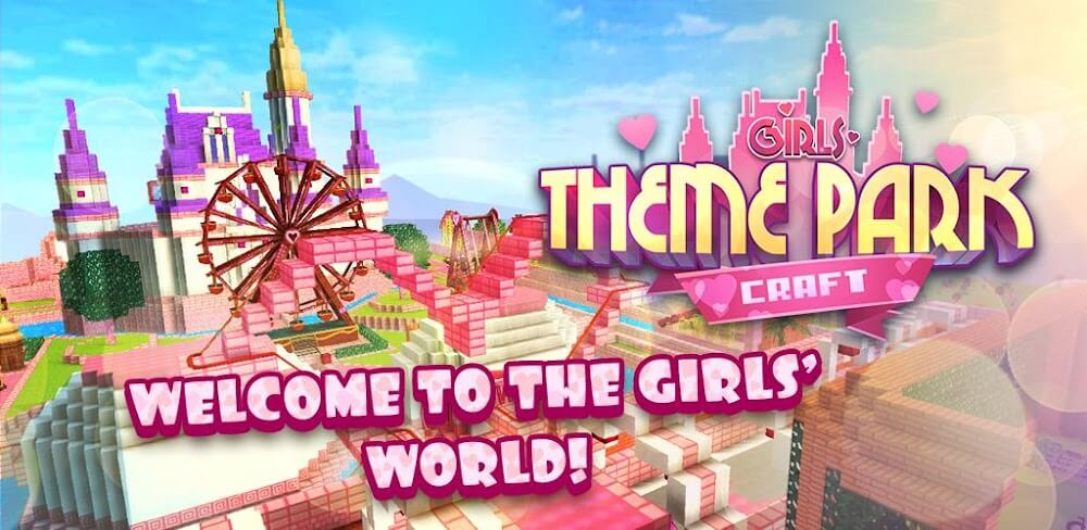 Girls Theme Park Craft: Water v1.9 MOD APK (Free Rewards)