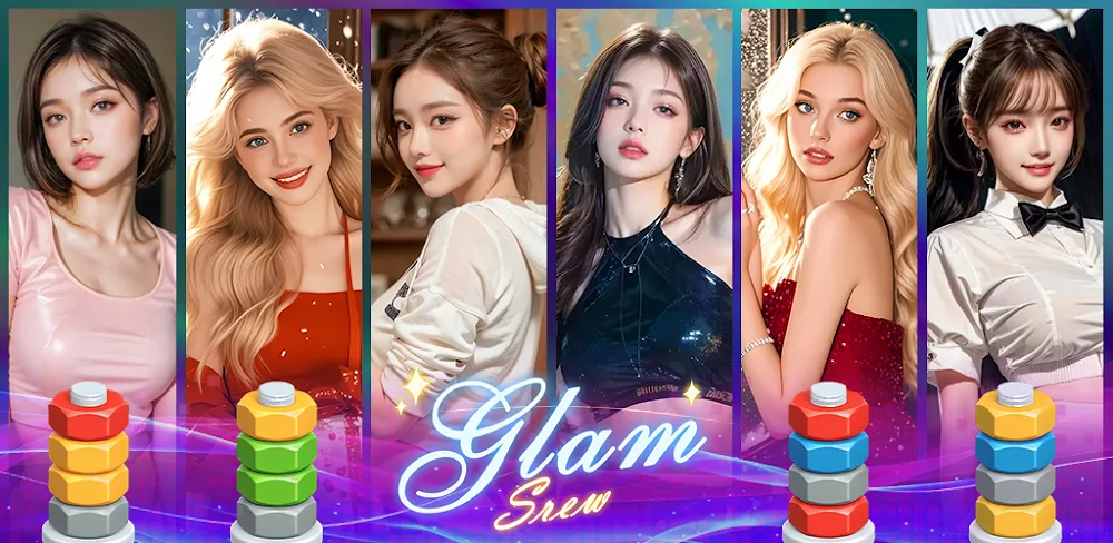 Glam Screw Puzzle v1.1.1.7 MOD APK (Menu, Unlimited All)
