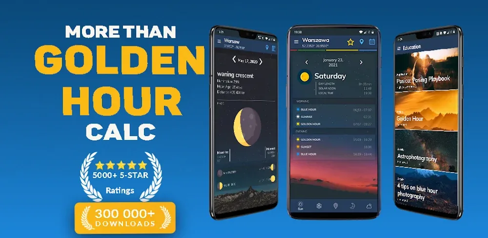 Golden Hour Sunset Photography v7.7.5.5 MOD APK (Premium Unlocked)