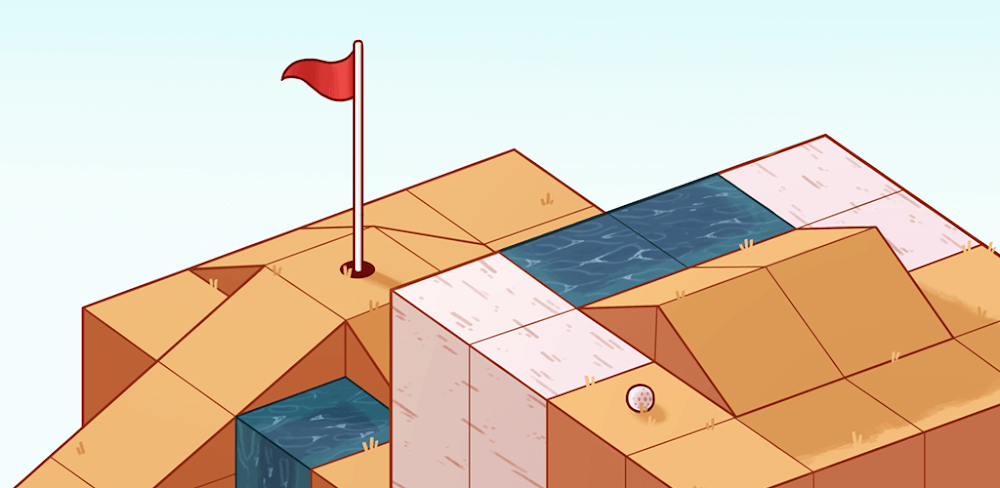 Golf Peaks v3.63 APK (Menu, Game Speed)