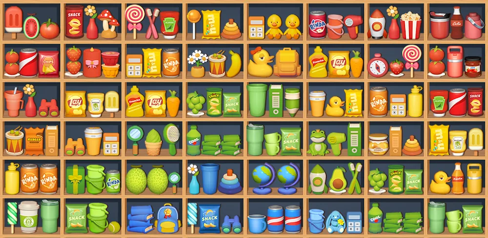 Goods Puzzle: Sort Challenge v4.88 MOD APK (Unlimited Money)