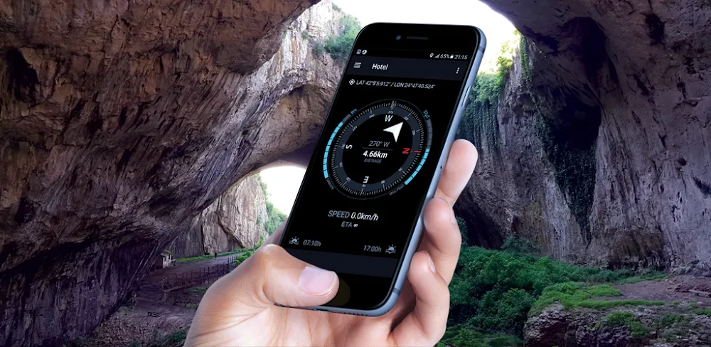 GPS Compass Navigator v2.2.20.35 MOD APK (Premium Unlocked)