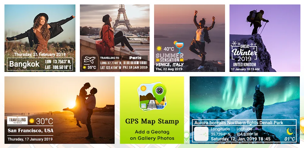 GPS Map Stamp Camera v1.1.9.9 MOD APK (Premium Unlock)