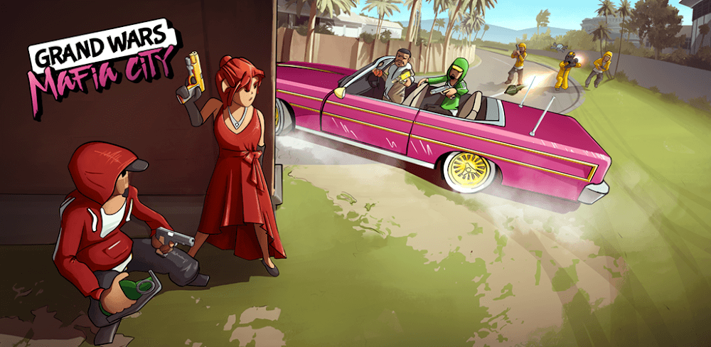 Grand Wars: Mafia City MOD APK v0.78 (Enemy Can’t Attack, Premium Pass)