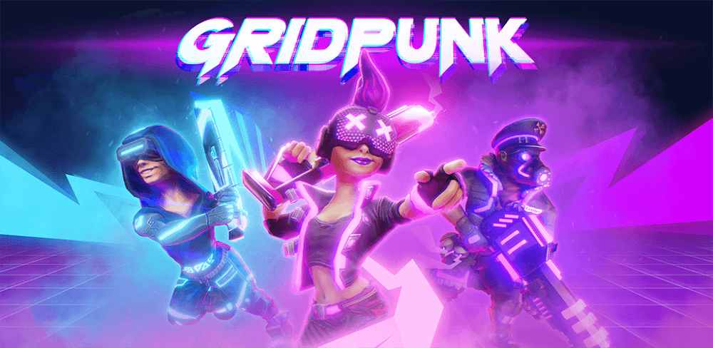 Gridpunk Battle Royale v1.1.2.36 MOD APK (Menu, Money, Damage, MoveSpeed, God Mode)