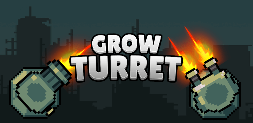 Grow Turret v8.8.6.4 MOD APK (Unlimited Money, One Hit)