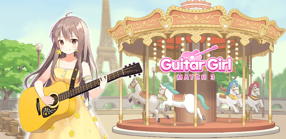 Guitar Girl Match 3 v1.1.2.15 MOD APK (Unlimited Money)