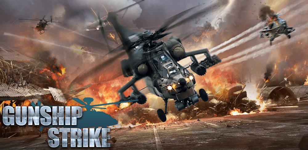 Gunship Strike 3D MOD APK v1.1.2.8 (Unlimited Money)