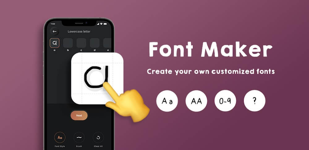 Handwriting Font Creator v9.0 MOD APK (Premium Unlocked, AD-Free)