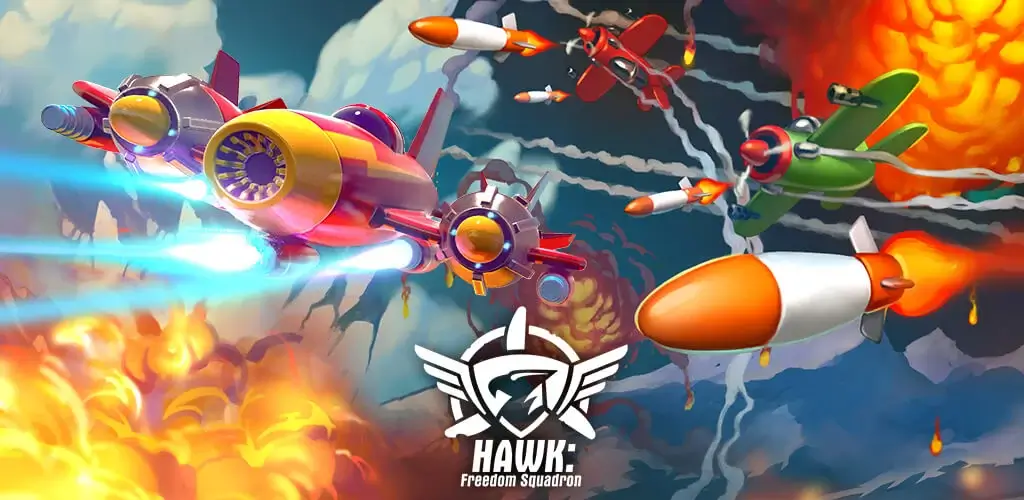 HAWK: Airplane Space v42.42.4.31686 MOD APK (Damage/Defense Multiplier)
