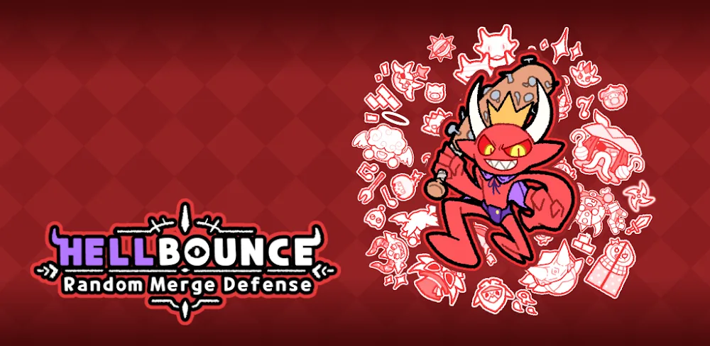 Hellbounce: Merge Defense v1.1.2.7 MOD APK (Unlimited Coins, Gems)