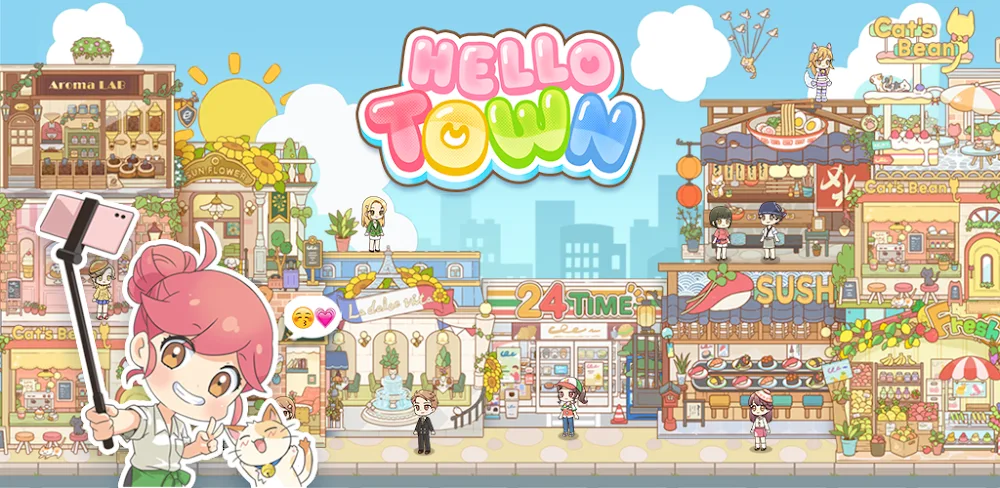 Hello Town v3.12 MOD APK (Unlimited All Moneys)