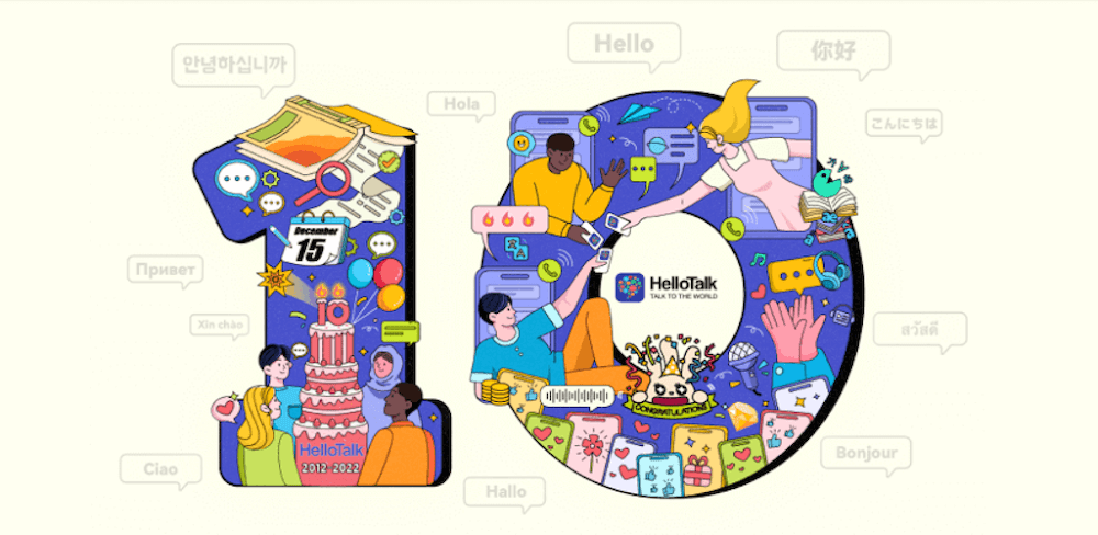 HelloTalk v6.6.3.12 MOD APK (VIP Unlocked)