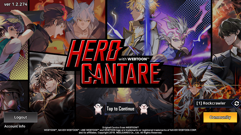 Hero Cantare v1.1.2.389 MOD APK (Damage, God Mode, Auto Win)