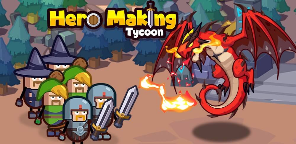 Hero Making Tycoon v2.2.3.5 MOD APK (Unlimited Money, Free Reward)
