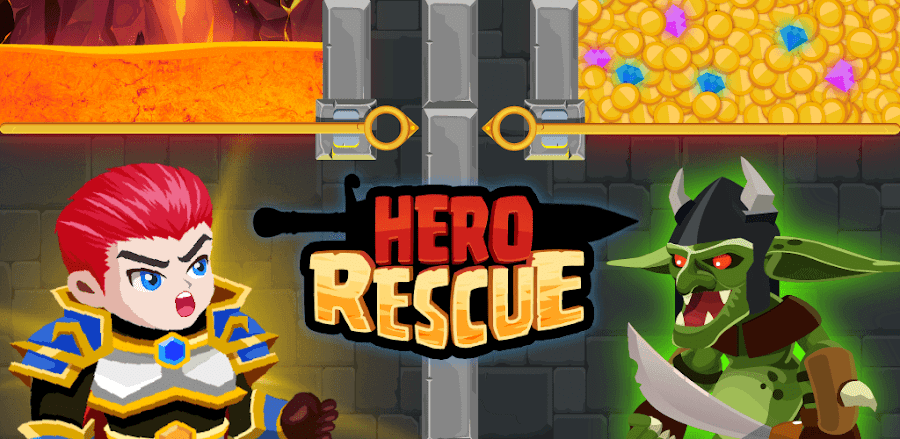 Hero Rescue v1.1.3.7 MOD APK (Unlimited Coins, Hearts)