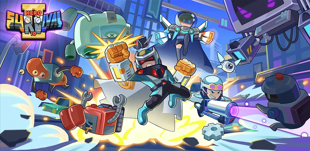 Hero Survival IO 2 v1.1.1.8 MOD APK (Mega Menu, VIP, Damage, Gems)