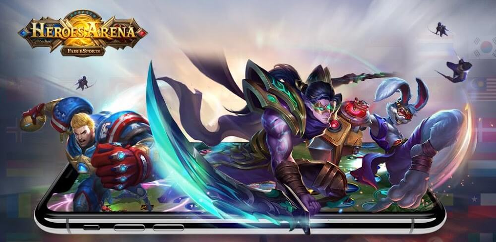 Heroes Arena v2.2.2.47 MOD APK (Map Hack)