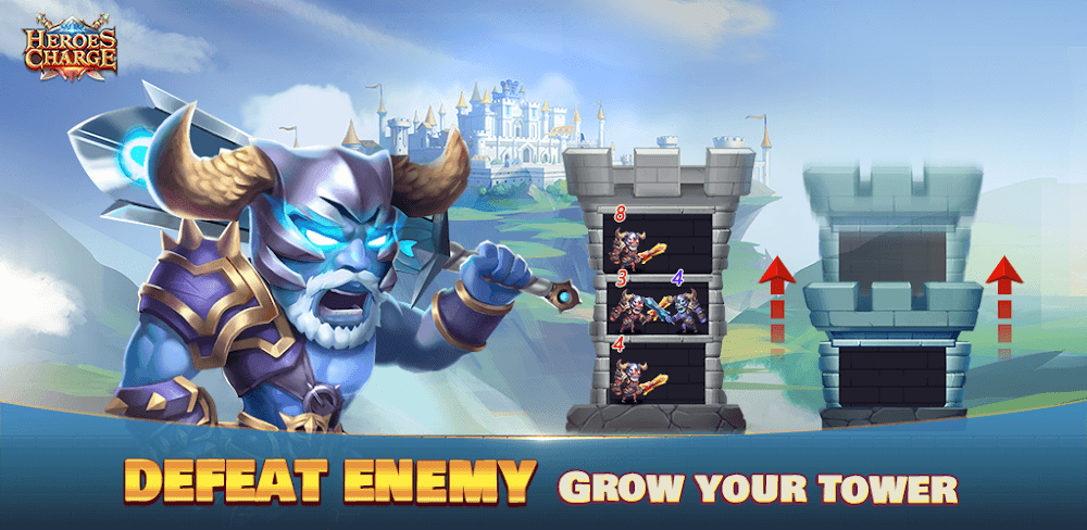 Heroes Charge v2.2.1.434 MOD APK (God Mod, One Hit, Free Skills)