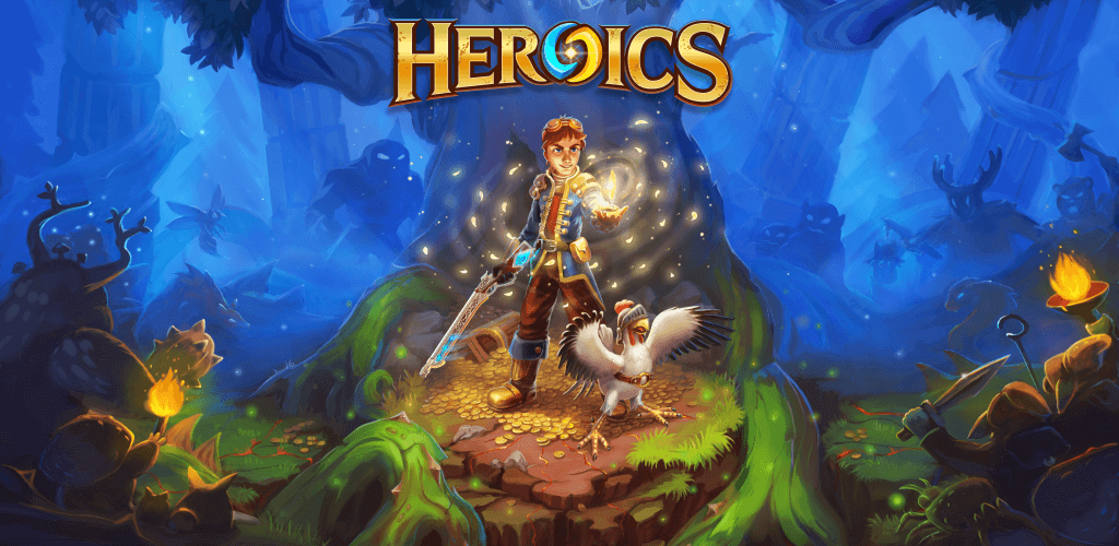 Heroics v4.4.7.126 MOD APK (Free Shopping, One Hit, God Mode)