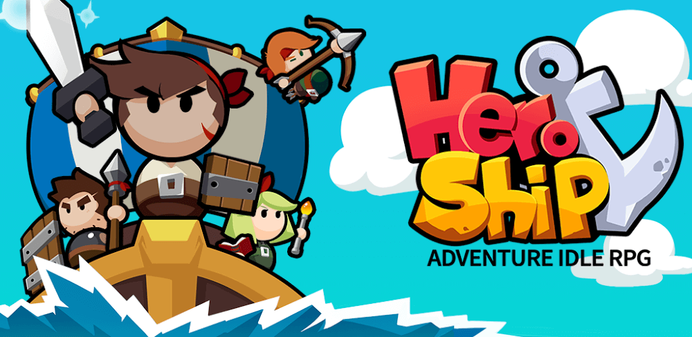 HeroShip MOD APK v1.1.5.005 (Free Skills, Attack Speed, High Armor, Crit)