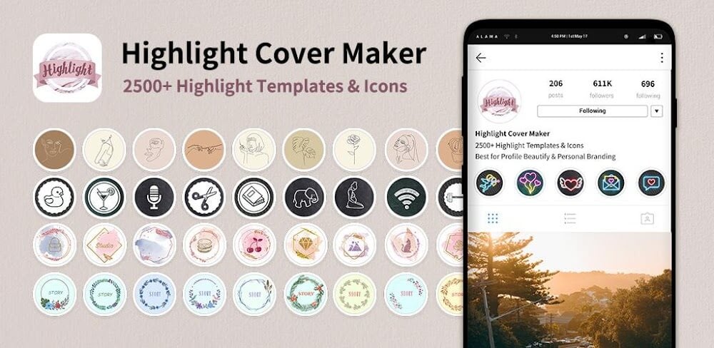 Highlight Cover Maker v2.2.6.7 MOD APK (VIP Unlocked)