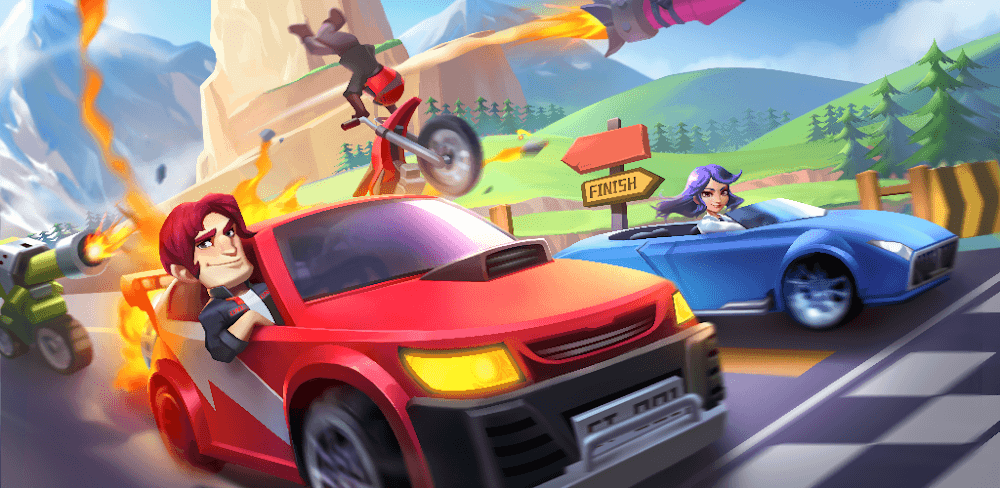 Hill Dash Hero v1.1.0.7 MOD APK (Free Rewards)