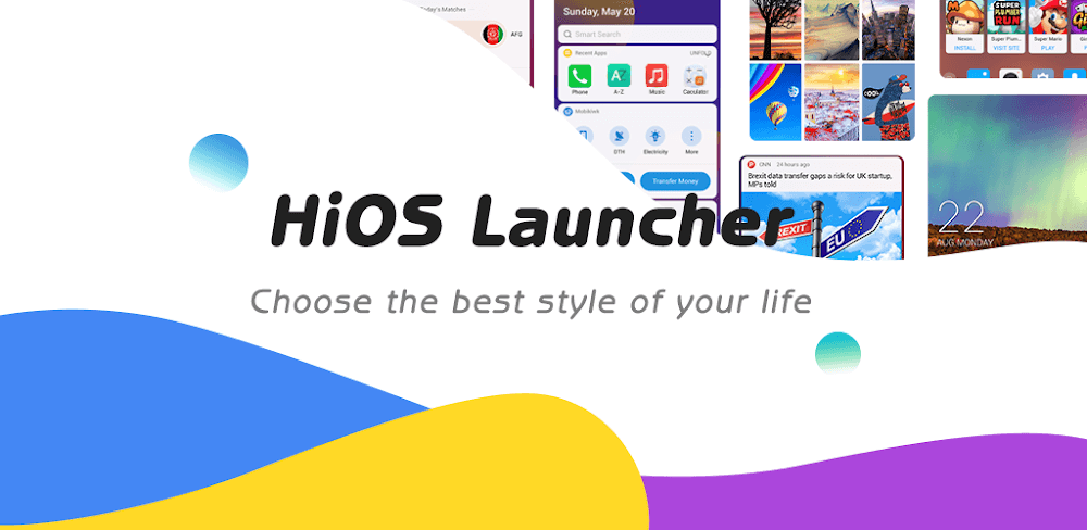 HiOS Launcher v15.15.5.3.039 MOD APK (Premium Unlocked)