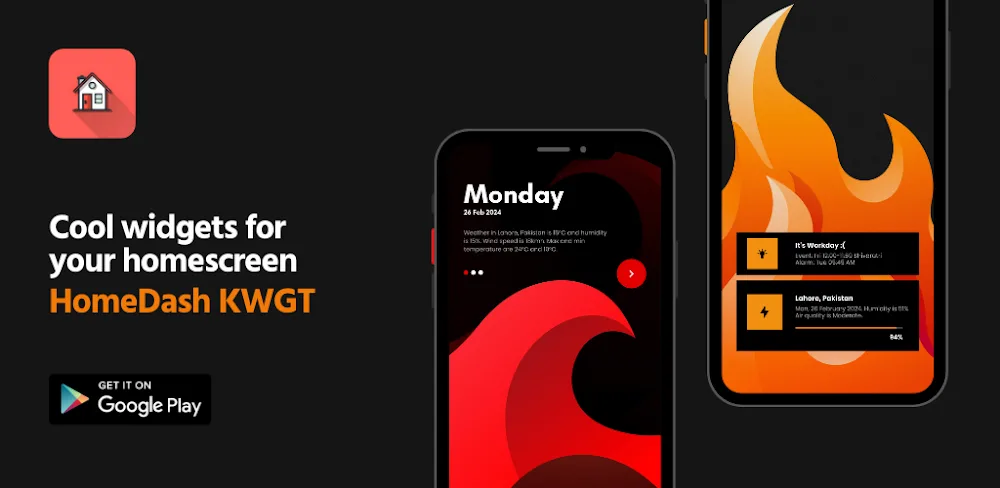 HomeDash KWGT v3.3.0.7 APK (Full Version)